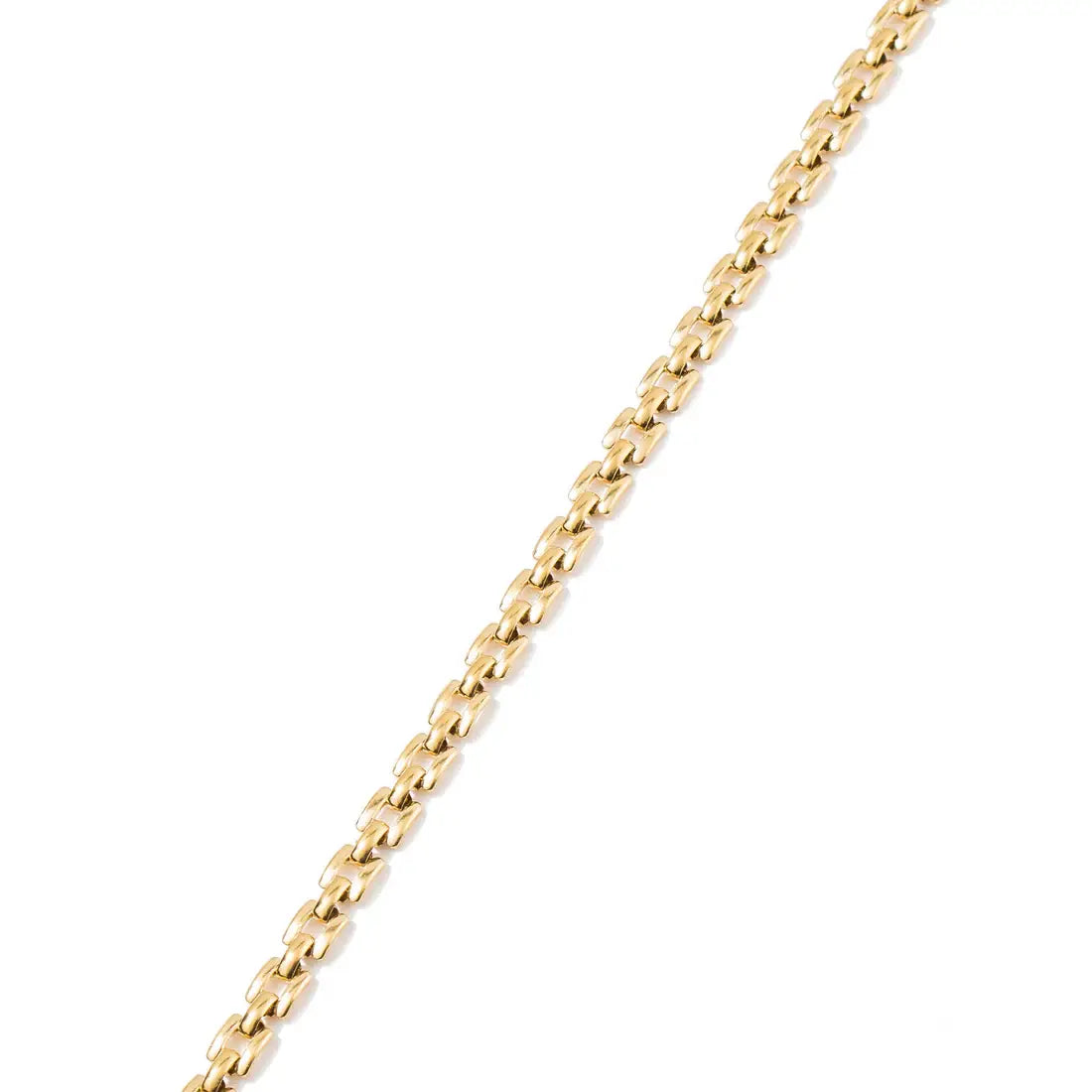 N-103 Squared Chain Necklace