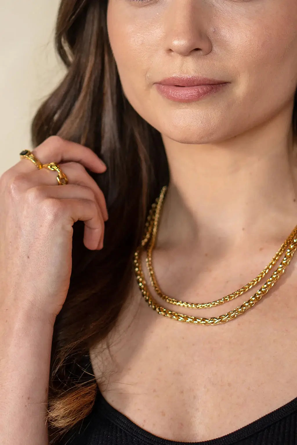 N-104 Knotted Necklace Mini