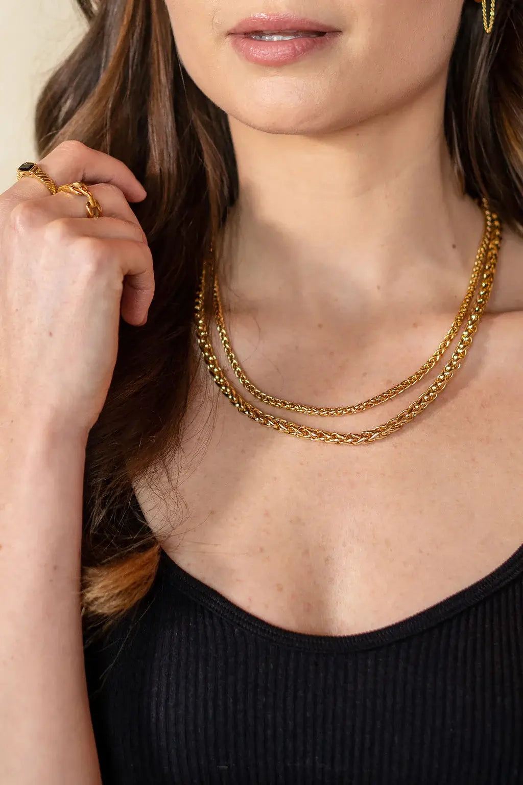 N-104 Knotted Necklace Mini