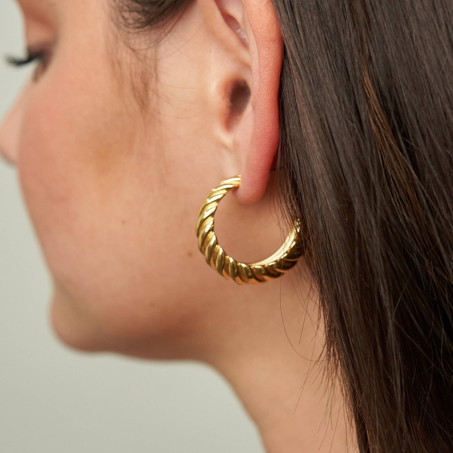 E-104 Braided Hoops Big