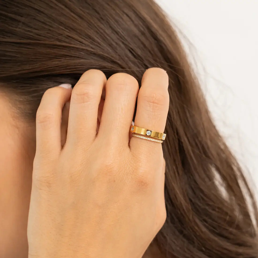 R-101 Diamond Ring Band