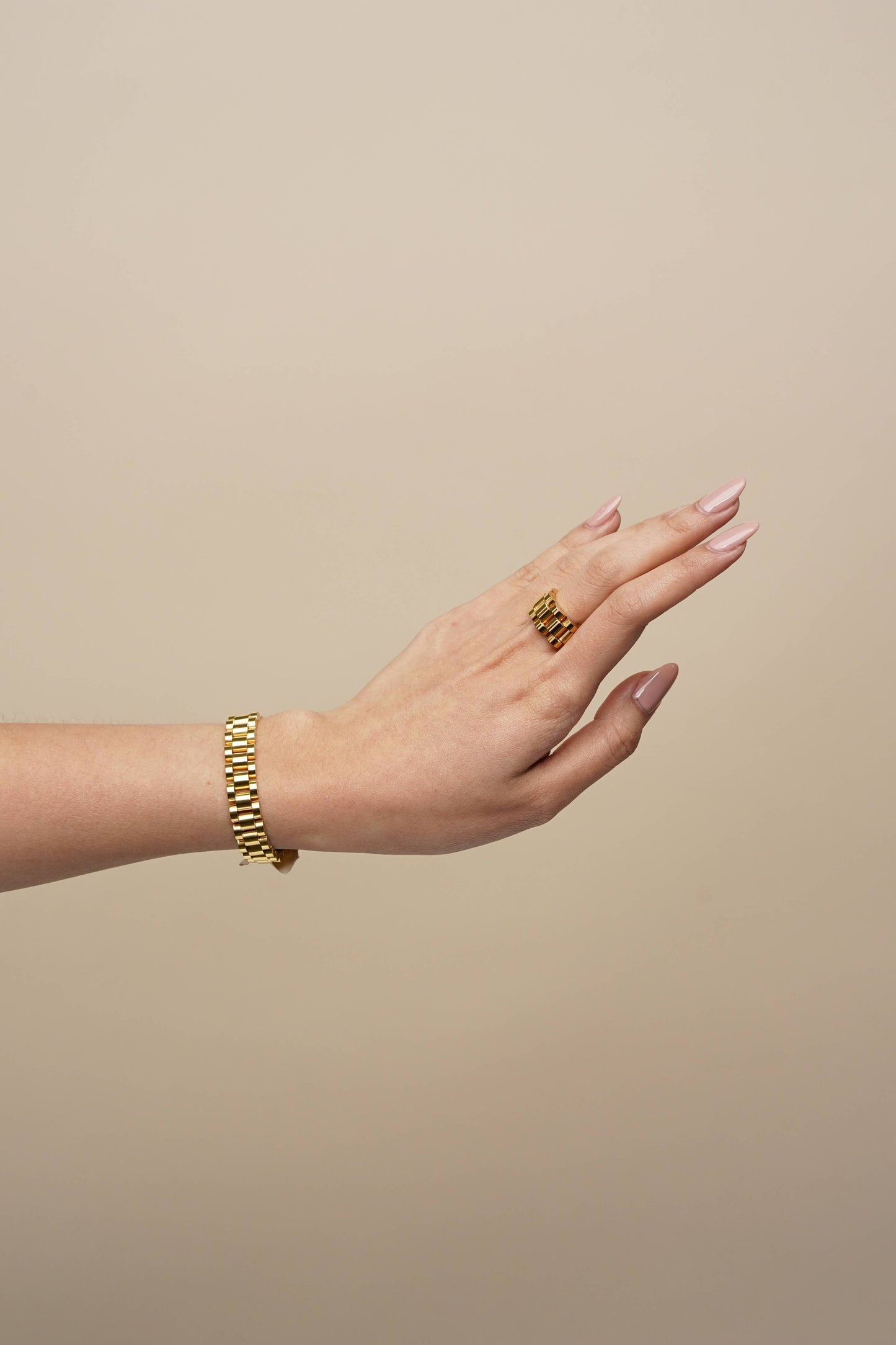 B-101 Gold Watch Band Bracelet