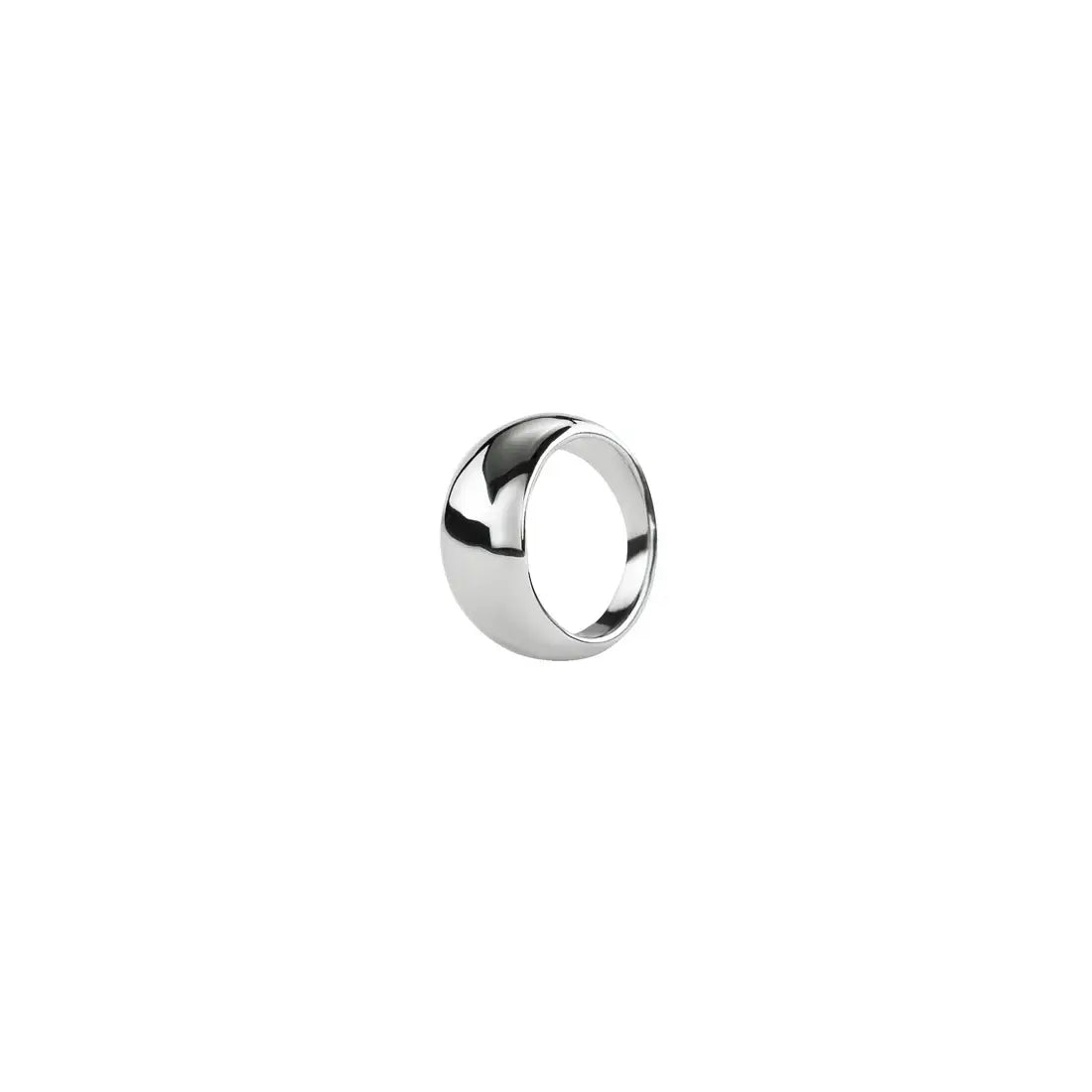 R-102 Silver Dome Ring