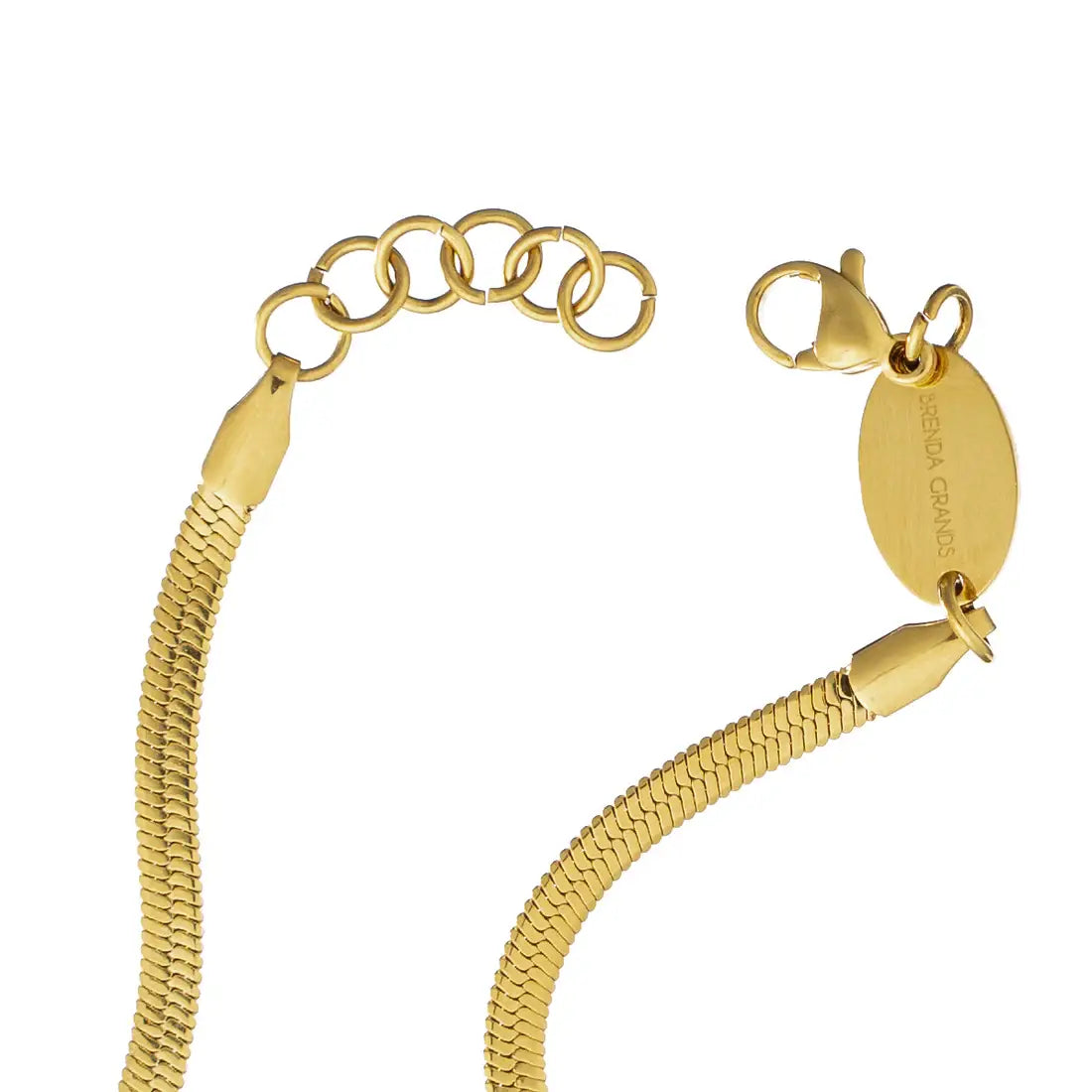 B-103 Dainty Herringbone Bracelet