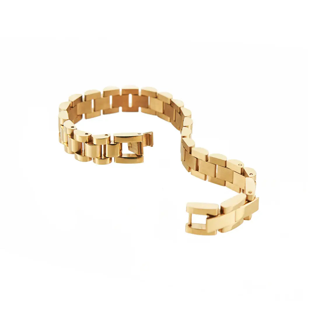 Gold Watch Band Bracelet