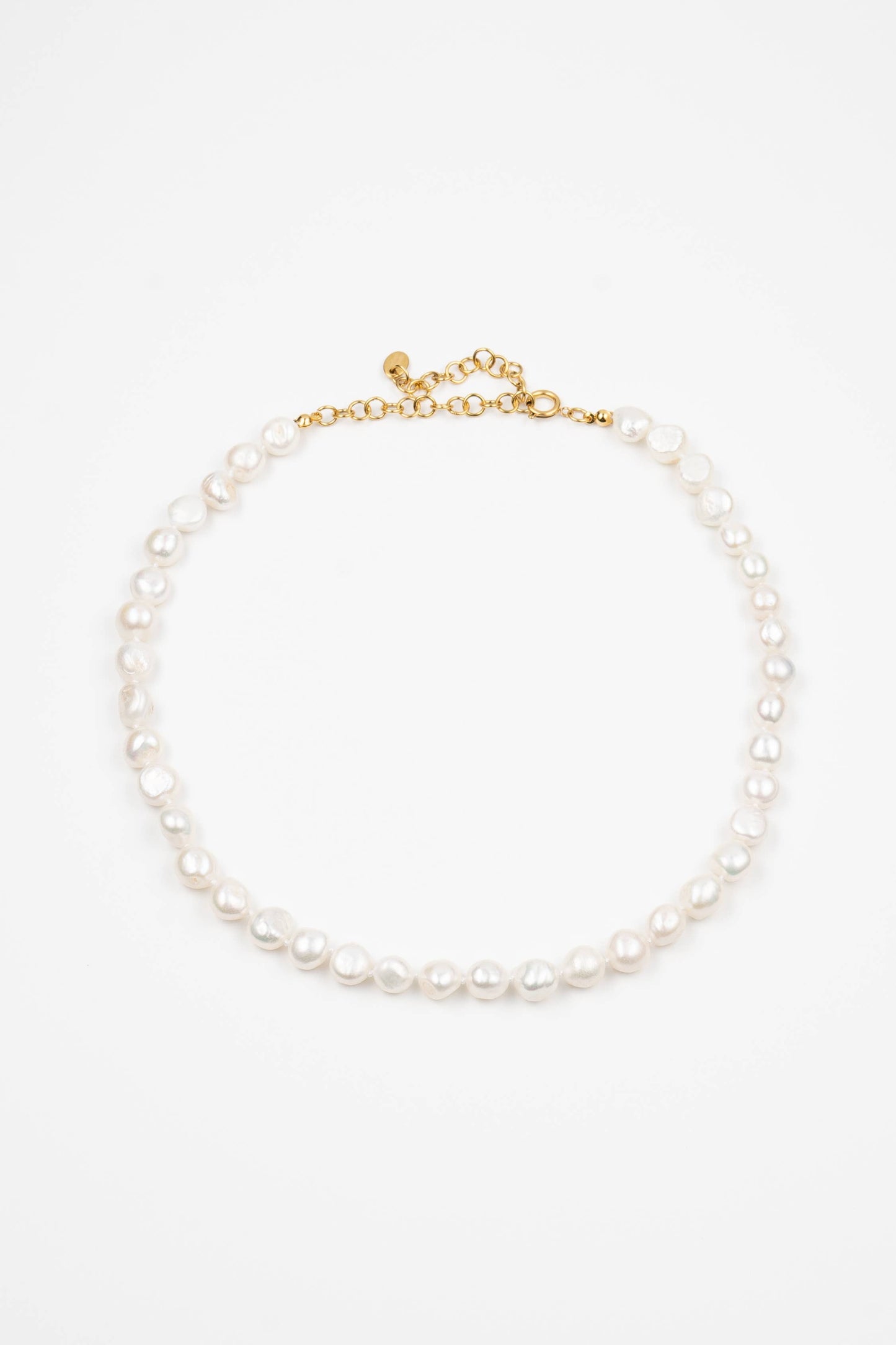 N-109 Freshwater Pearl Statement Necklace