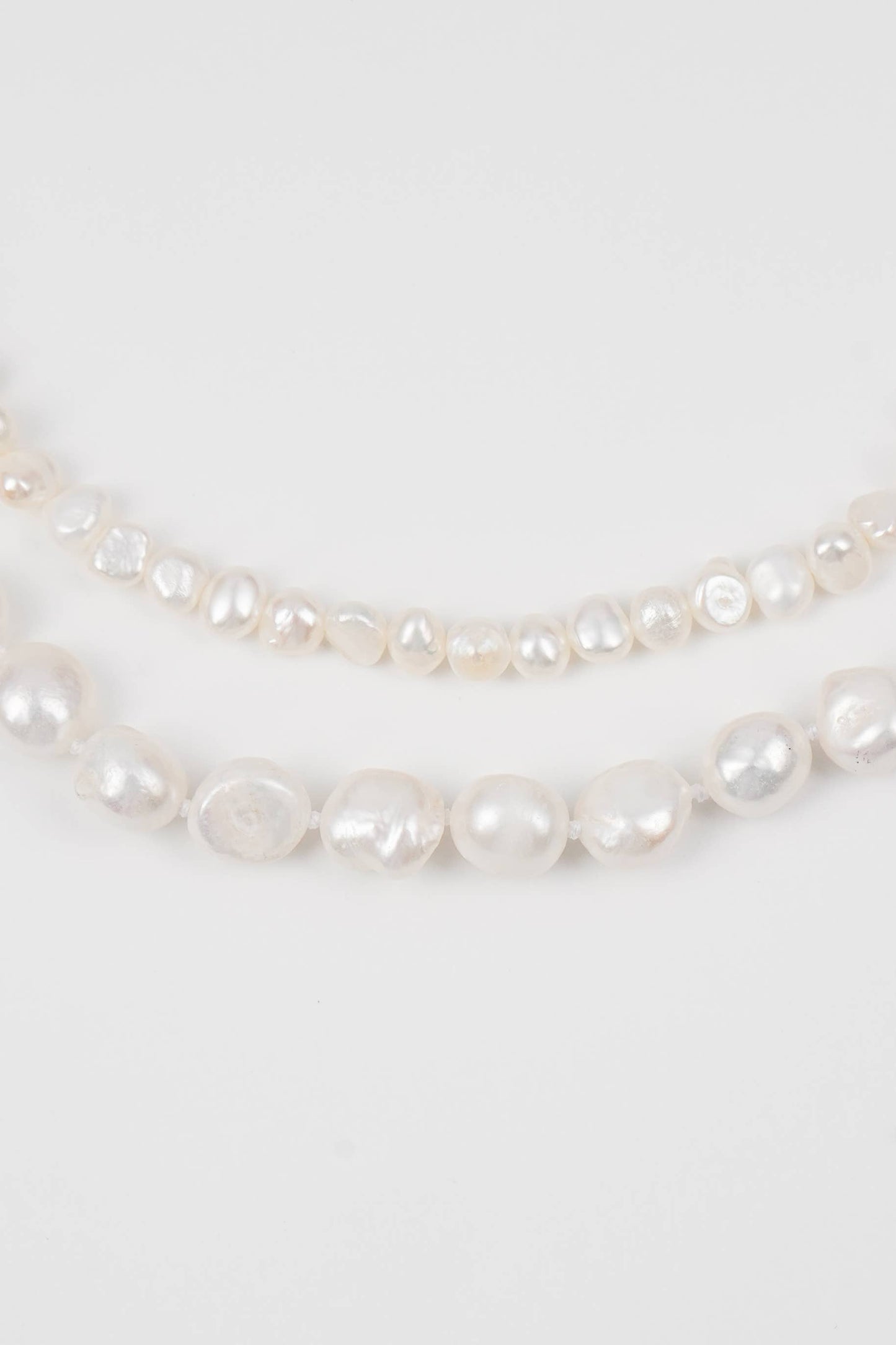 N-109 Freshwater Pearl Statement Necklace