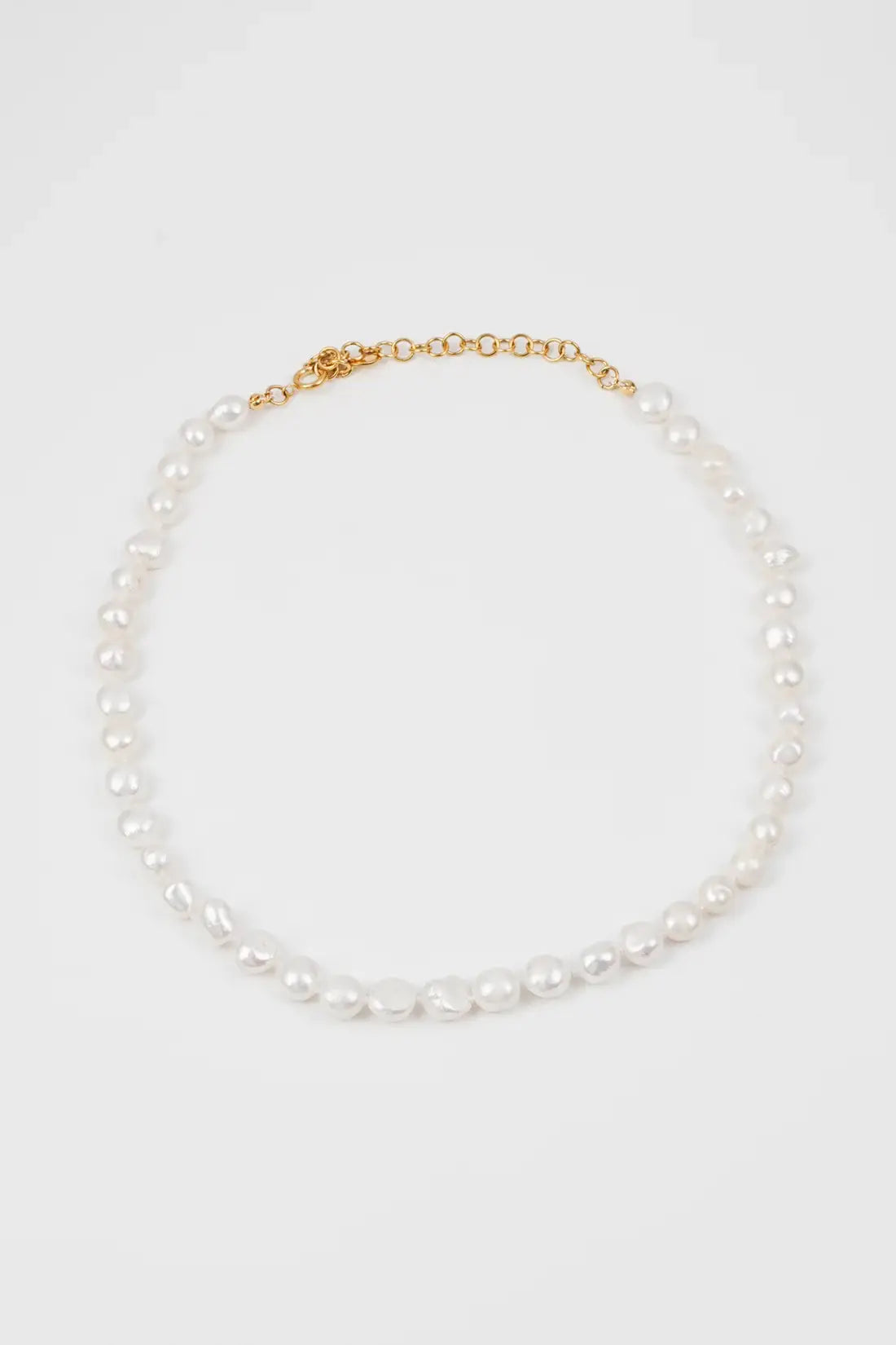 N-109 Freshwater Pearl Statement Necklace